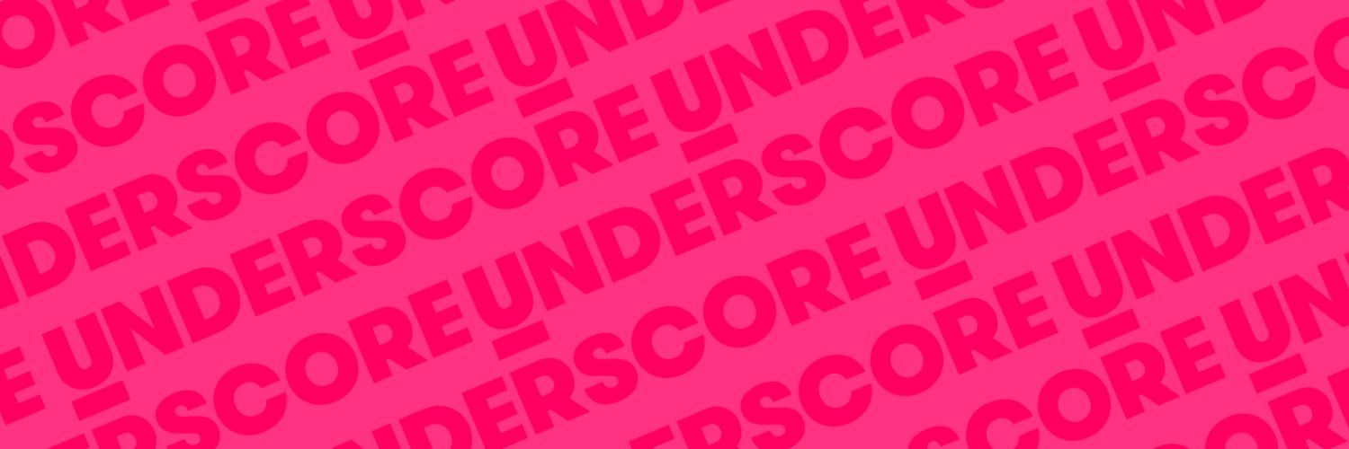 Underscore banner