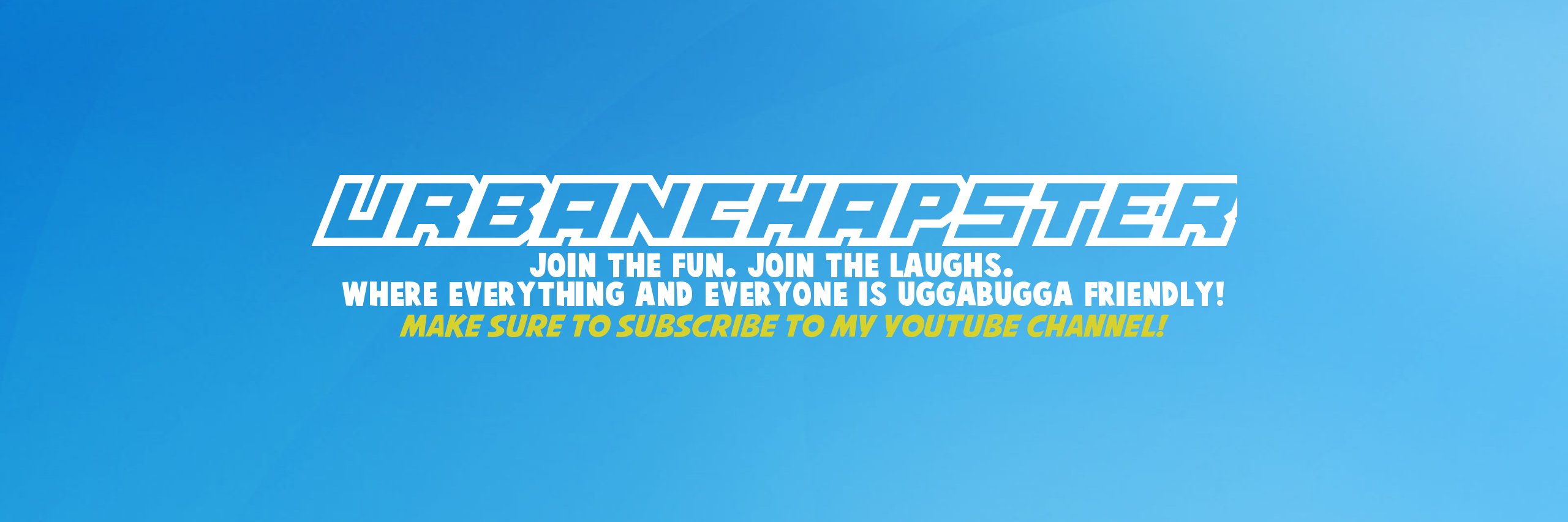 UrbanChapster's profile banner image