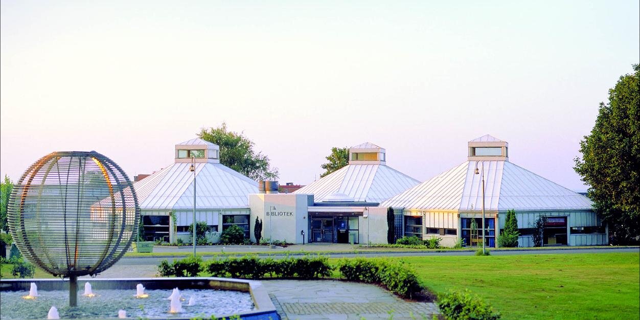 Larvik bibliotek banner