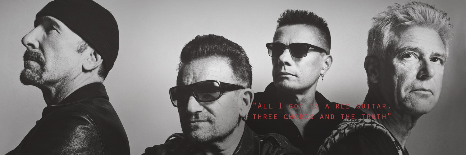 U2 Three Chords's banner