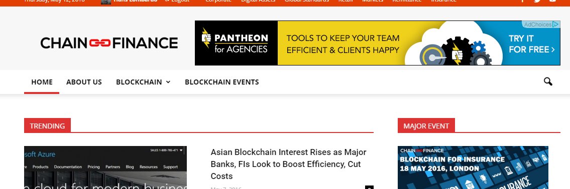 Chain-Finance banner