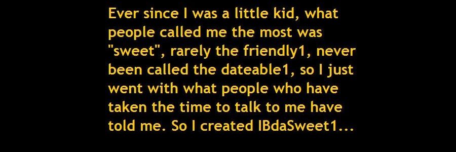 IBdaSweet1's profile banner image