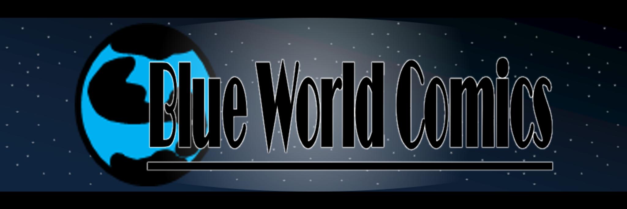 Blue World Comics banner