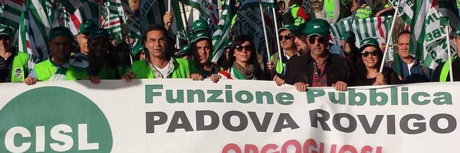 CISL FP PADOVAROVIGO banner