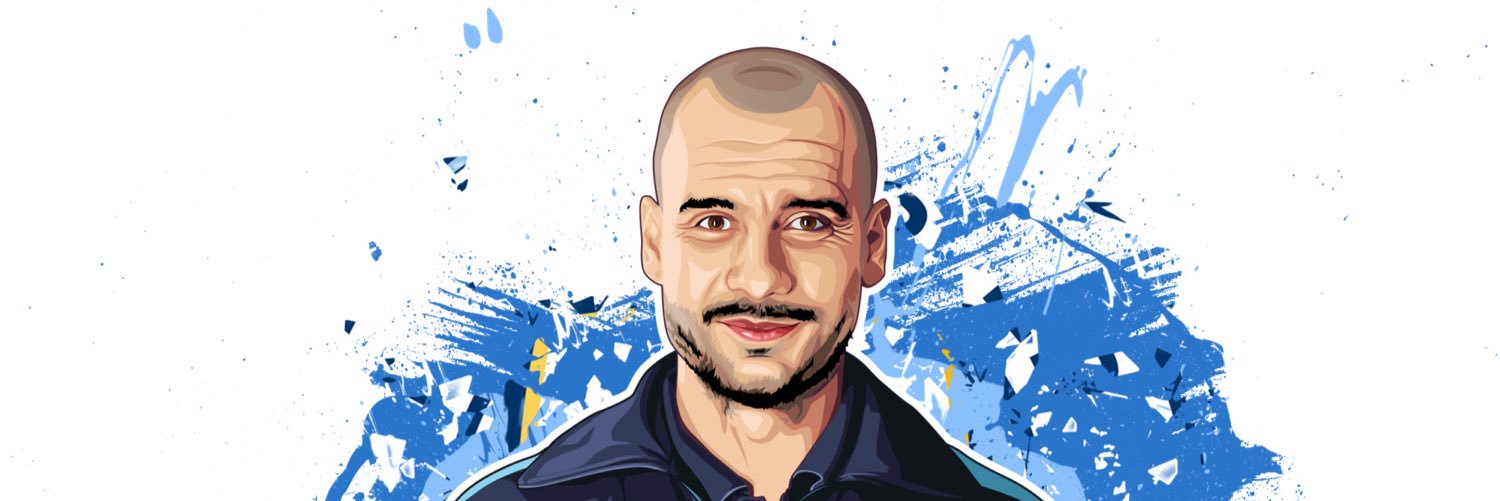 Pep Guardiola banner