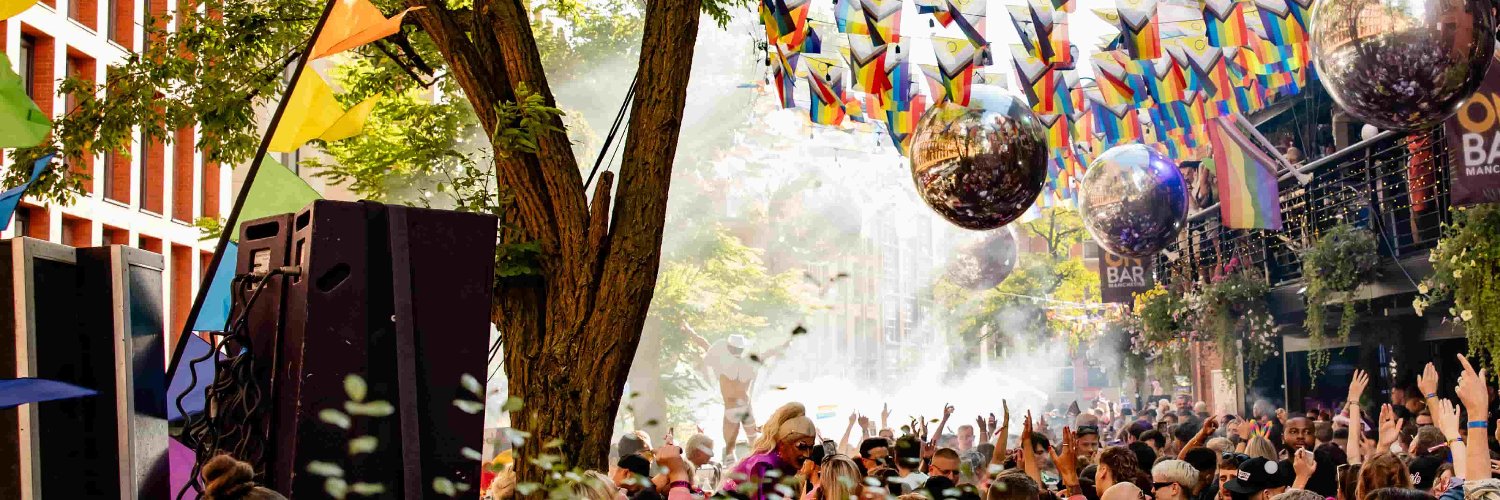 Manchester Pride banner