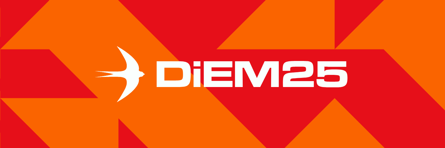 DiEM25 in Italia banner