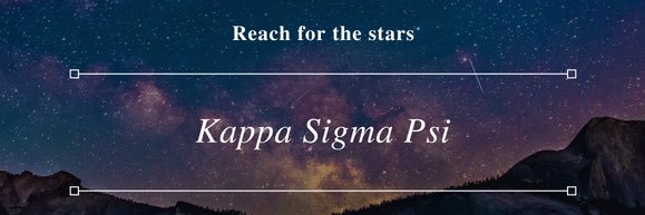 Kappa Sigma Psi OTU banner