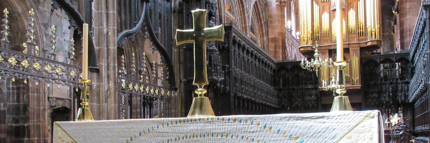 Manchester Cathedral banner
