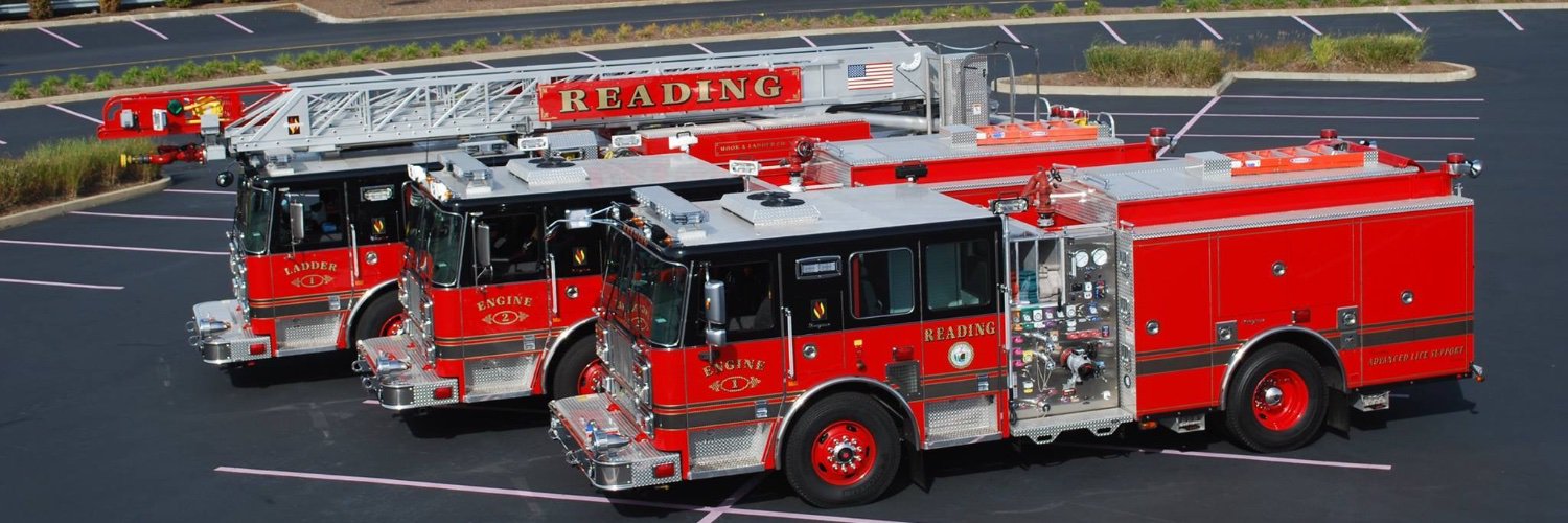 Reading Fire Local 1640 banner