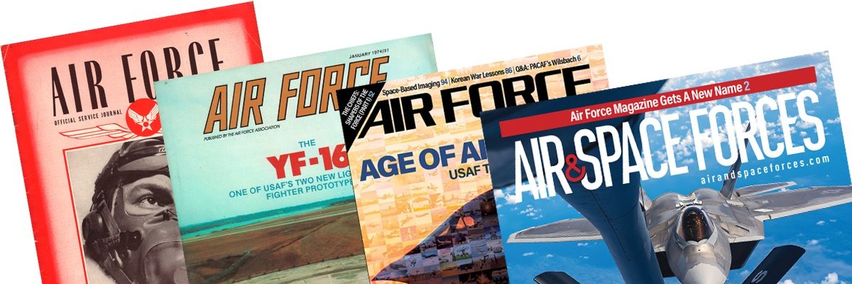 Air & Space Forces Magazine's banner