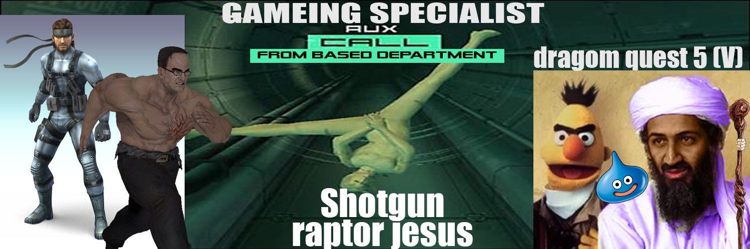 「shotgunraptorjesus」 banner