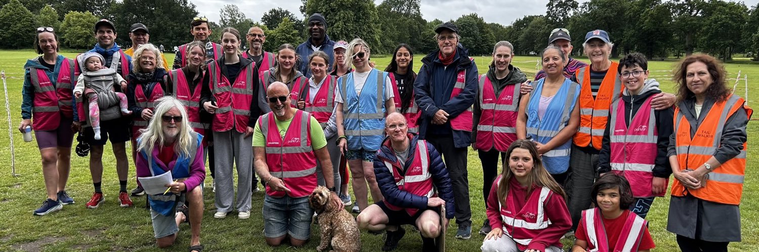 Tooting Common parkrun's banner