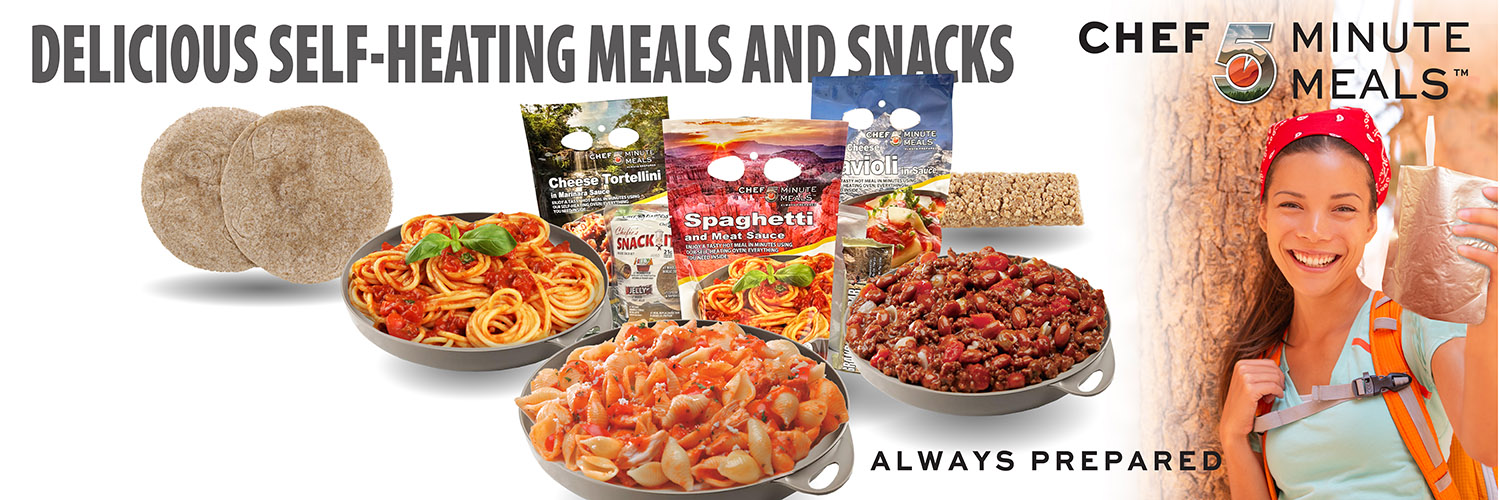 Chef 5 Minute Meals banner
