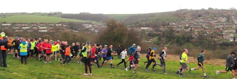 Bevendean Down parkrun banner