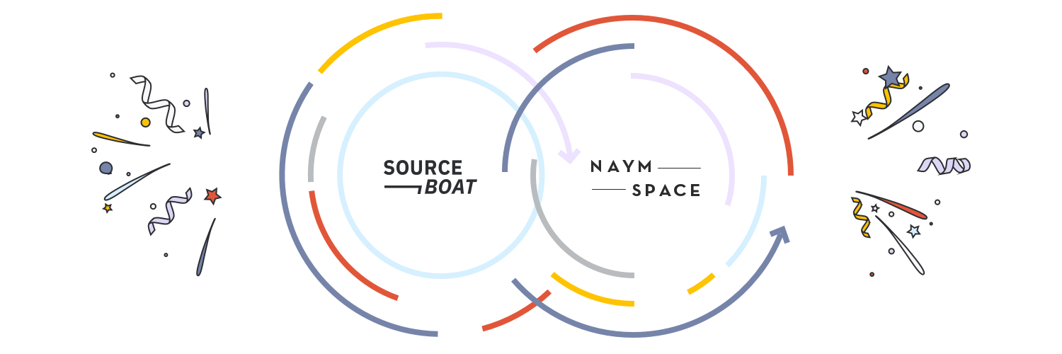 Sourceboat x Naymspace banner