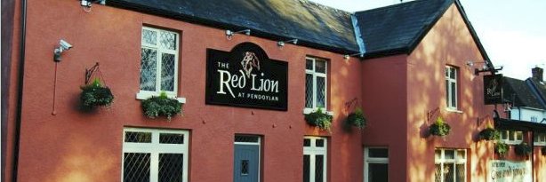 The Red Lion banner