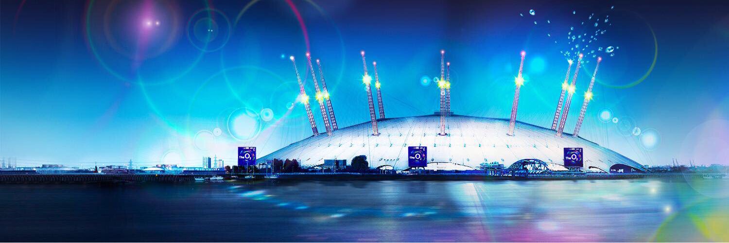 The O2 banner