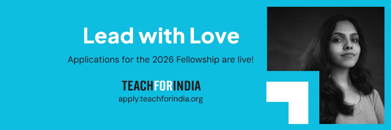 Teach For India banner