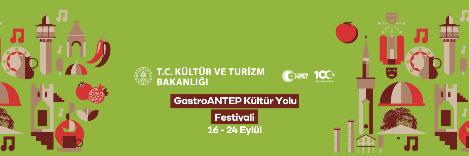 GastroANTEP Kültür Yolu Festivali banner