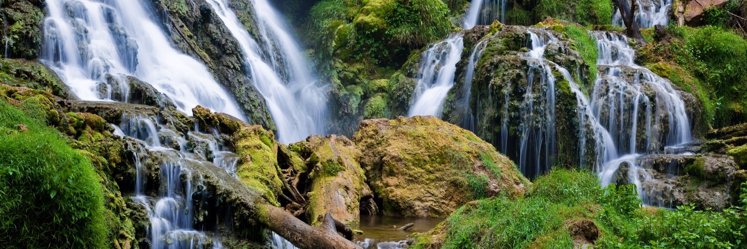 water falls banner