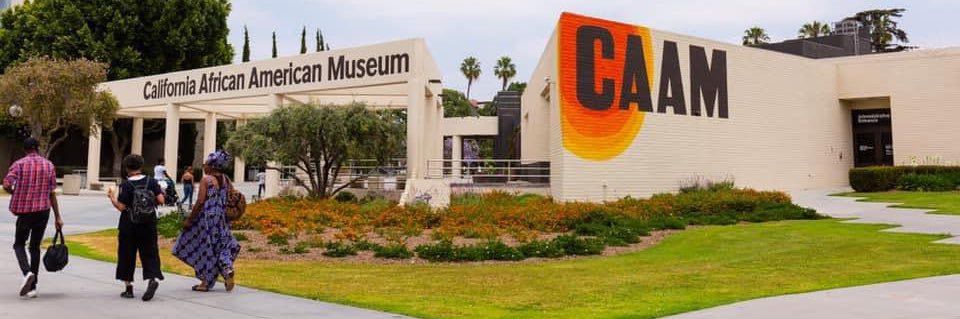 California African American Museum banner