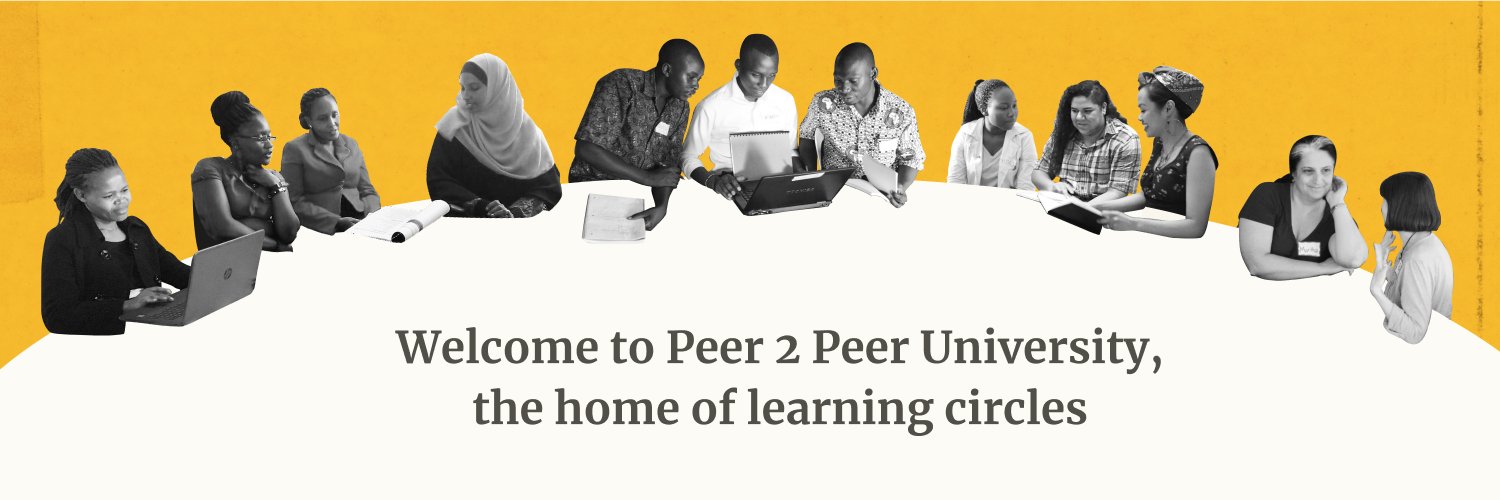 Peer 2 Peer University banner