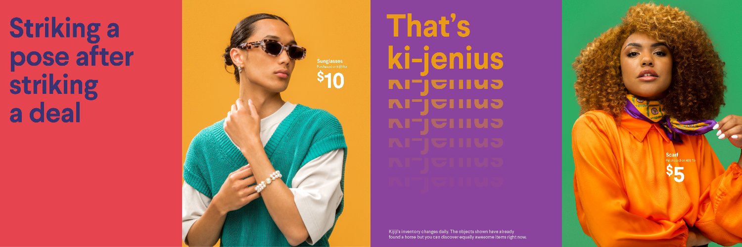 Twitter banner for @Kijiji