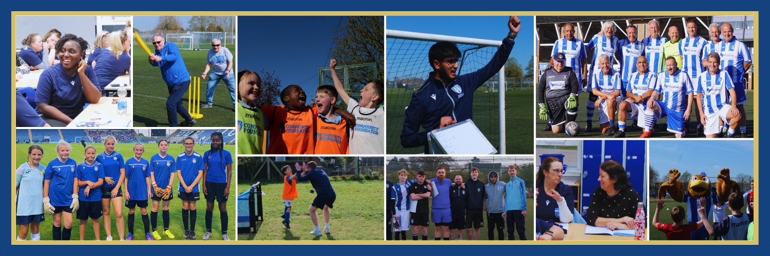 Colchester United Community Foundation banner
