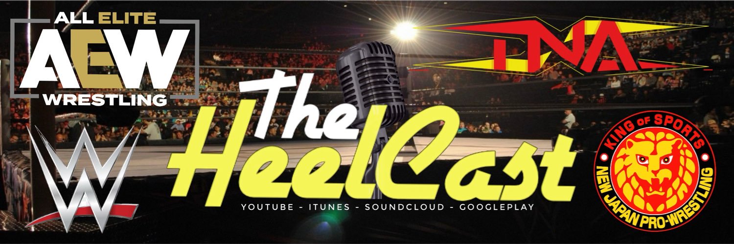 The HeelCast banner