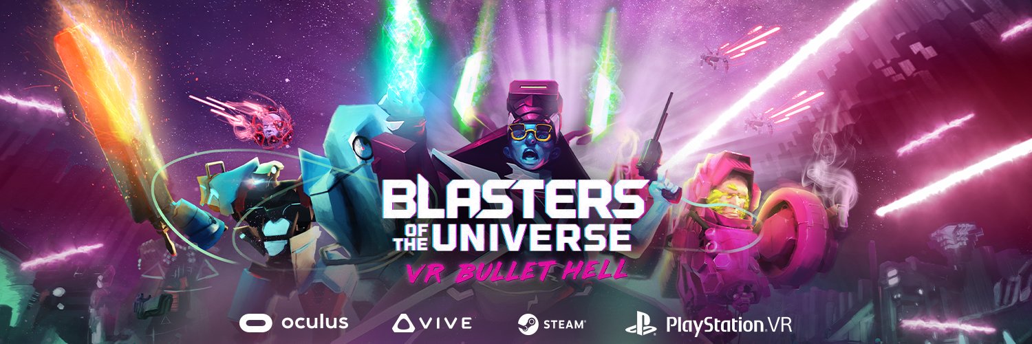 Blasters VR banner