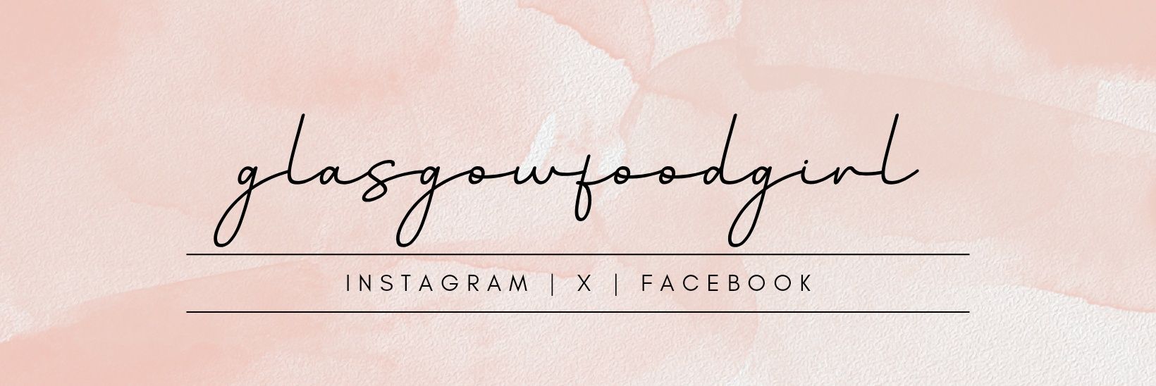 Glasgow Food Girl banner