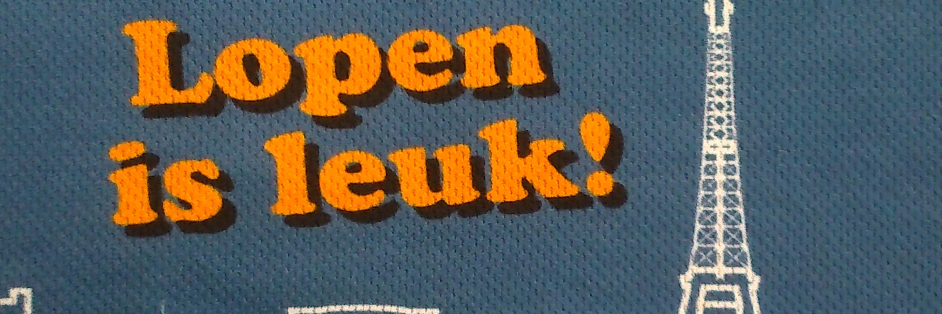 Lopen is leuk! 🇳🇱 banner