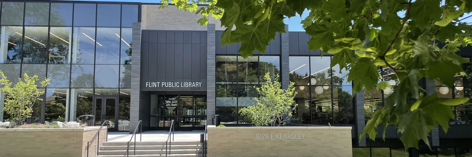 Gloria Coles Flint Public Library banner