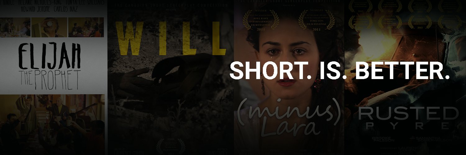 Canadian Short Screenplay Competition banner