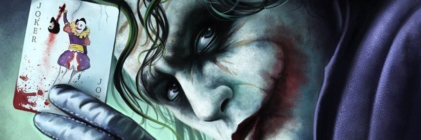 The Joker banner