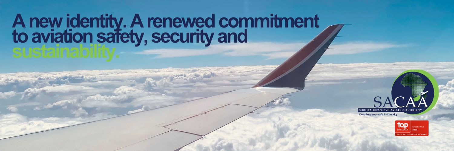 SA Civil Aviation Authority - SACAA banner