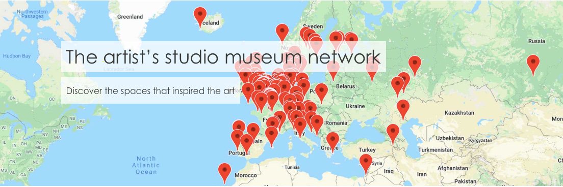 The Artist's Studio Museum Network banner