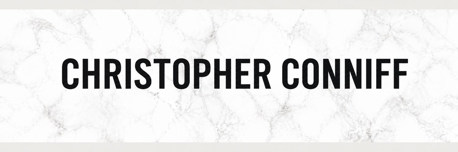 Christopher Conniff banner