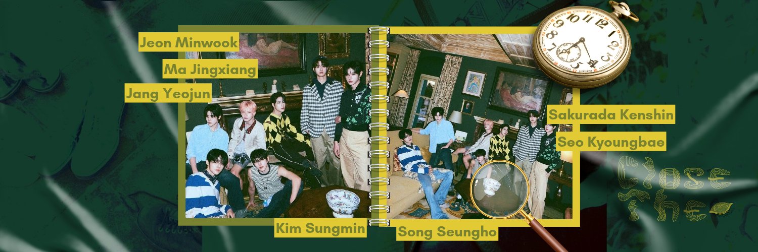 𓁹 ･⁠｡ﾉ 클로저 왕자님, 𝗪𝗘_𝗖𝗧𝗘 ･ banner