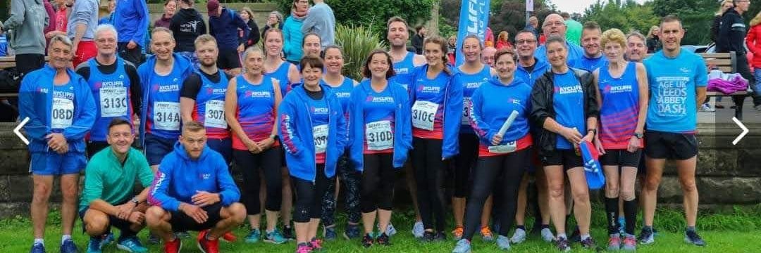 Aycliffe Running Club banner