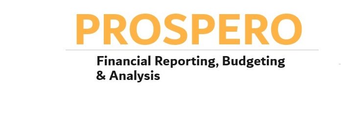 Prospero Financial Reporting & Budgeting by MSX banner