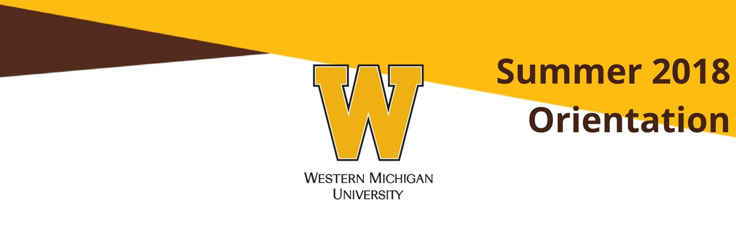 WMU Orientation banner