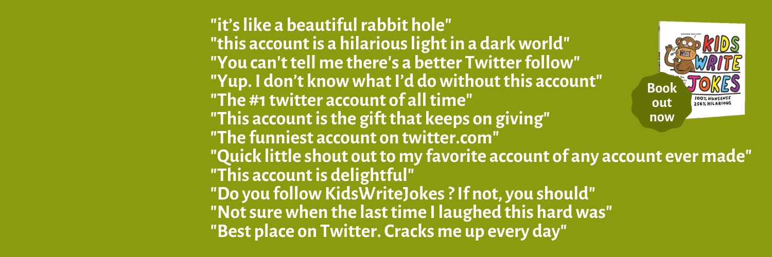 Kids Write Jokes's banner