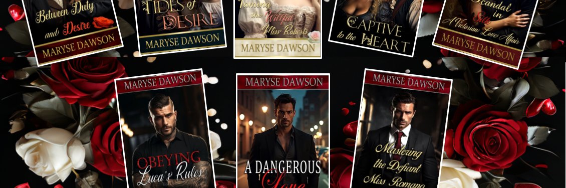 Maryse Dawson Author's banner
