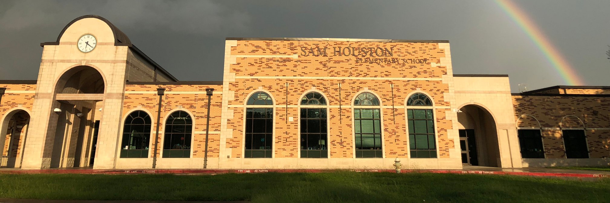 Houston Elementary, Conroe ISD banner