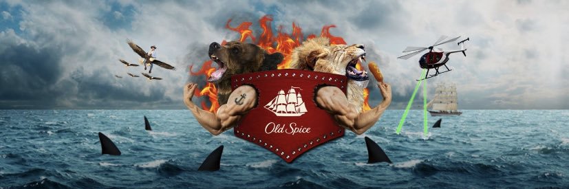 Old Spice banner