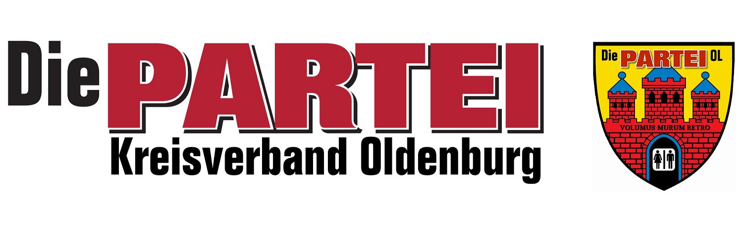 Die PARTEI Oldenburg banner