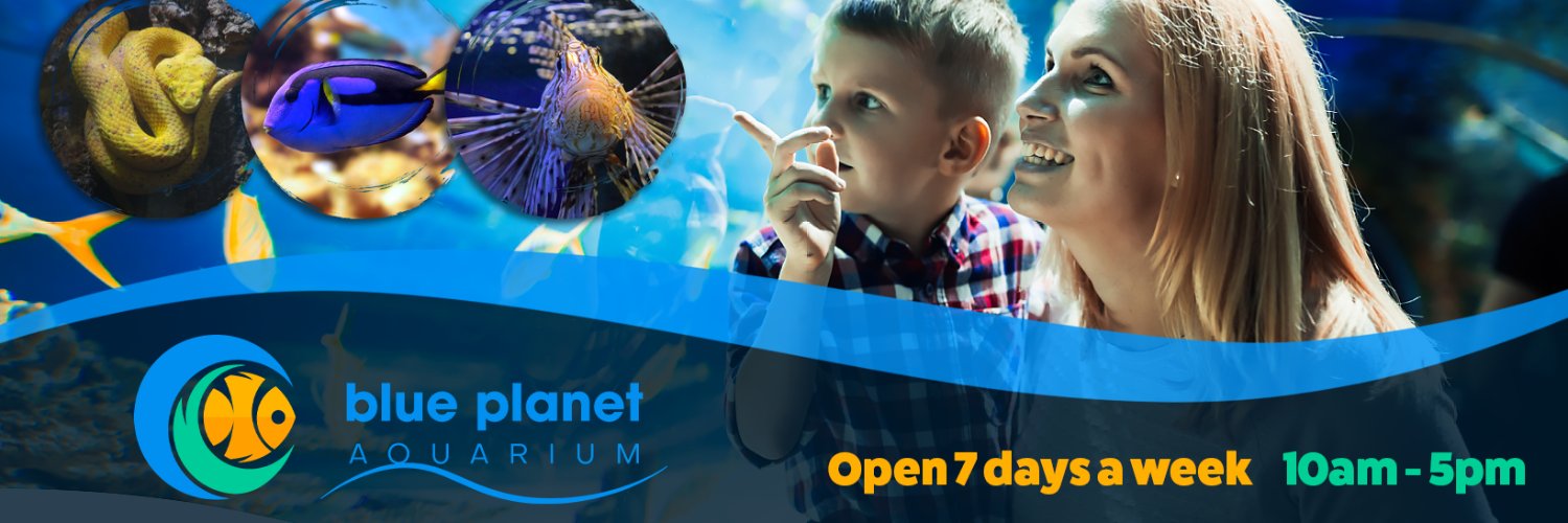 Blue Planet Aquarium banner