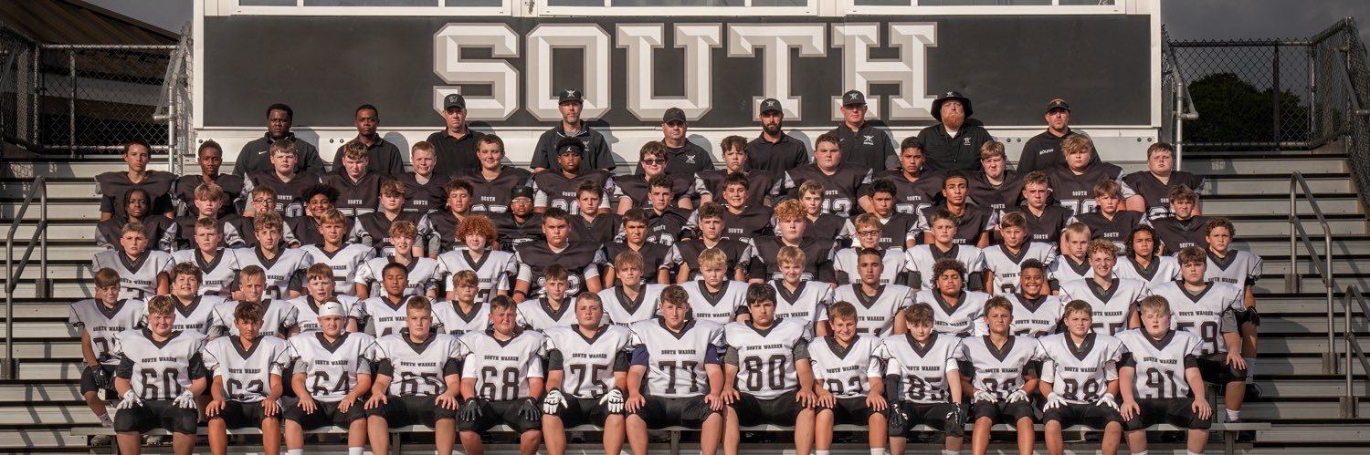 South Warren Middle School Football banner